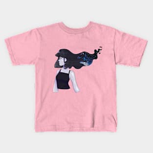 galaxy girl Kids T-Shirt